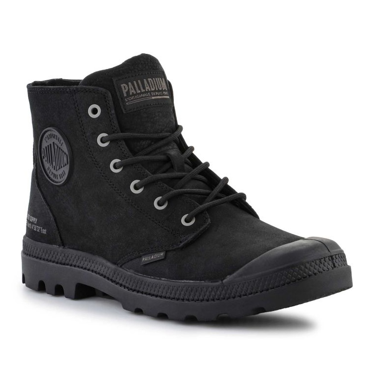 Zapatos Palladium Pampa Hi Supply Lth U 77963-001-M negro 1