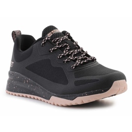 Zapatillas Skechers Bobs Squad 3 estrellas Vuelo 117186-BLK negro 1