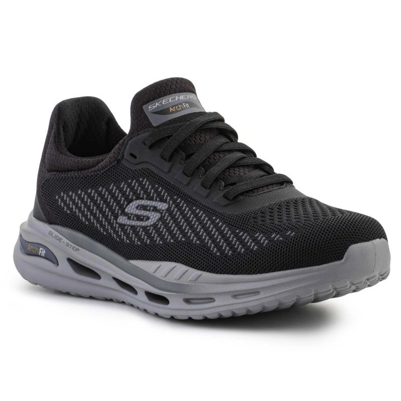 Zapatos Skechers Arch Fit Orvan-Trayver 210434-BLK negro 1