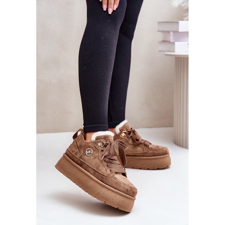 Zapatillas Deportivas Modelo HY876-2 Marrón 1