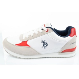U.S. Polo Zapatillas deportivas US Polo ASSN. UP21M48062-WHI-RED01 blanco 2