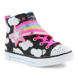 Zapatos Skechers Twinkle Toes: Twinkle Sparks - Shooting Star 314775L-BKMT negro 1