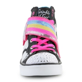 Zapatos Skechers Twinkle Toes: Twinkle Sparks - Shooting Star 314775L-BKMT negro 2