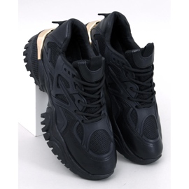 Deportivas de mujer negras con suela gruesa. negro 5