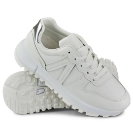 Calzado deportivo para mujer, zapatillas blancas, LL66-33W blanco 6