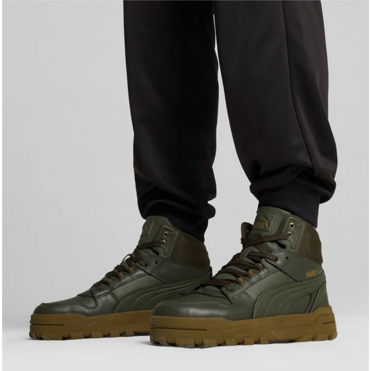 Zapatos Puma Rebound Abrupt 397468-06 verde 2 Zapatos Puma Rebound Abrupt 397468-06 verde 2