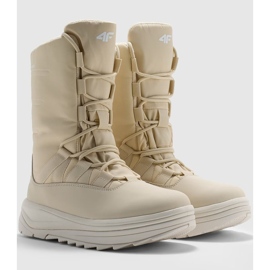 Botas De Nieve Mujer Inua Con Aislamiento Primaloft 4F 4FRAW24FSBSF012 Beige 2 Botas De Nieve Mujer Inua Con Aislamiento Primaloft 4F 4FRAW24FSBSF012 Beige 2