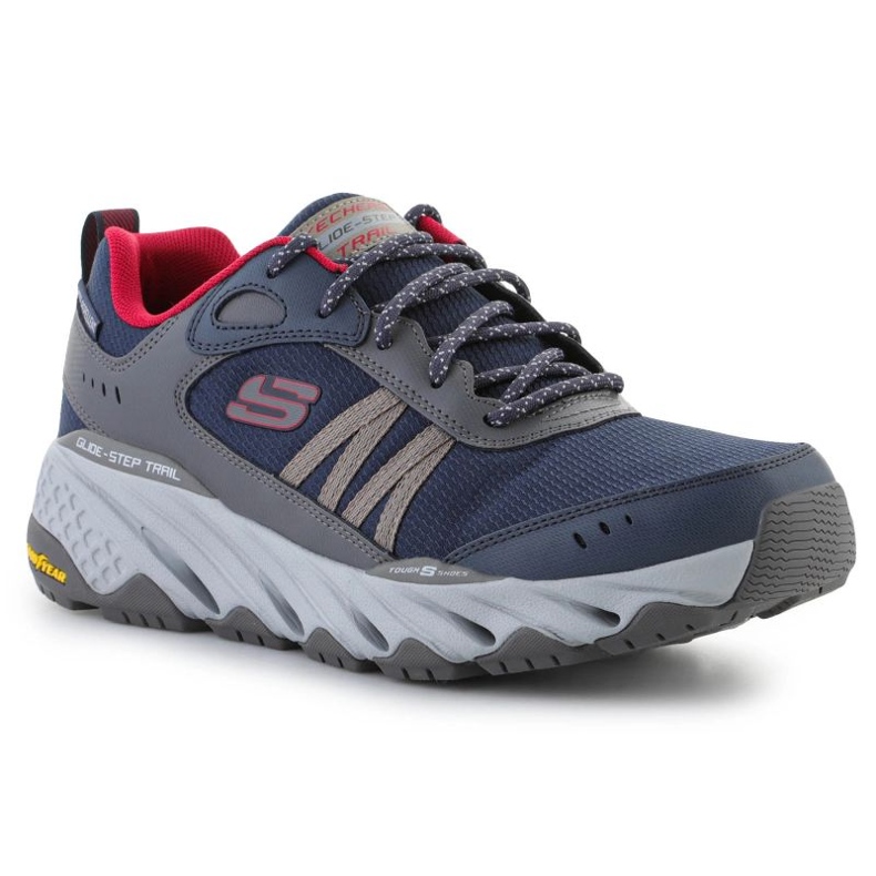Zapatillas Skechers Glide Step Trail Oxen 237256-NVMT azul 1