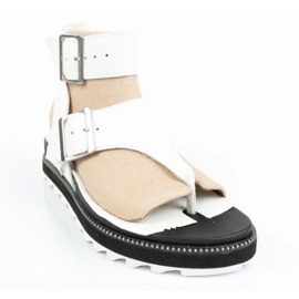 Sandalias chanclas Sorel NL6272-125 blanco 2
