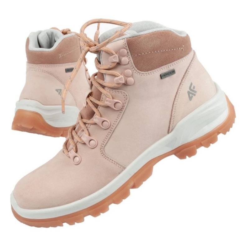 Zapatos de trekking 4F OBDH253 560 beige 1