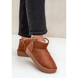 D.Franklin Botas de Nieve Mujer con Pelo DFSH370010 marrón 2