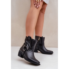 Botas sin aislamiento para mujer Zazoo 3444/2 negro 1