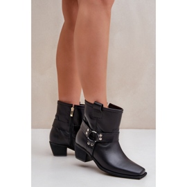 Botas sin aislamiento para mujer Zazoo 3444/2 negro 2