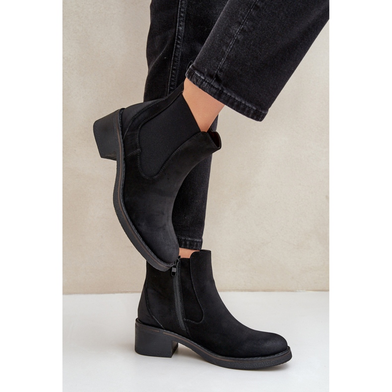 Botas Chelsea de mujer con aislamiento M712 negro 1