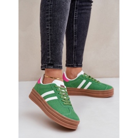 Zapatillas Deportivas Mujer EV-508 verde 1