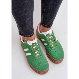 Zapatillas Deportivas Mujer EV-508 verde 2