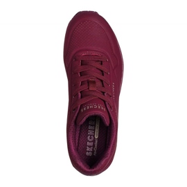 Zapatillas Skechers Uno Stand on Air 73690-PLUM rojo 1