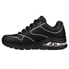 Zapatos Skechers Uno 2 Adornos Dorados 155637-BKGD negro 1