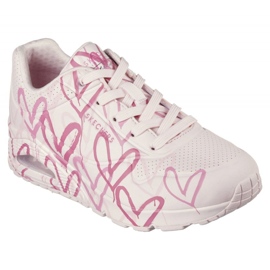 Zapatillas Skechers x JGoldcrown Spread The Love 155507-LTPK rosa rosado 2