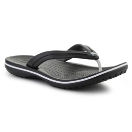 Crocs Crocband Flip Negro U 11033-001 pantuflas 1 Crocs Crocband Flip Negro U 11033-001 pantuflas 1