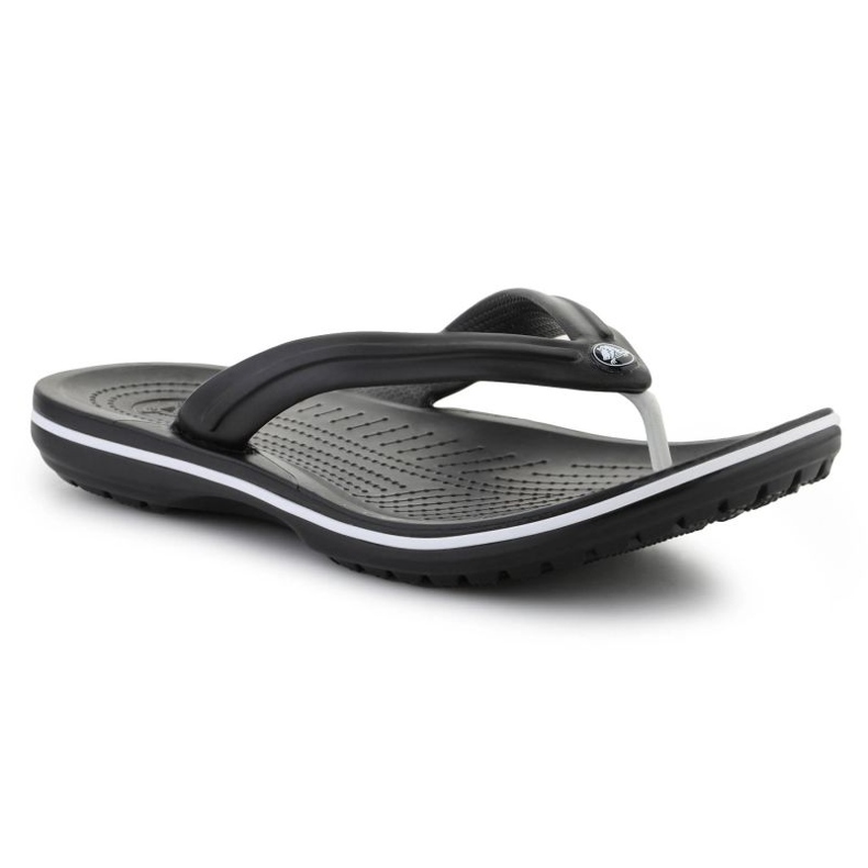 Crocs Crocband Flip Negro U 11033-001 pantuflas 1 Crocs Crocband Flip Negro U 11033-001 pantuflas 1