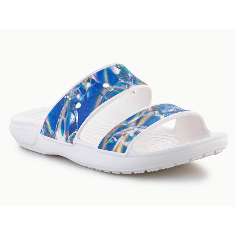 Sandalias Crocs Classic Hyperreal W 208375-928 azul 1