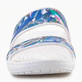 Sandalias Crocs Classic Hyperreal W 208375-928 azul 2