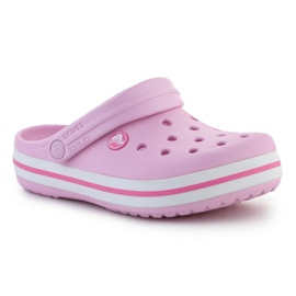 Chanclas CROCS Crocband Clog K Ballerina Rosa 207006-6GD rosado 1