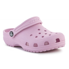 Zapatillas Crocs Classic Clog Jr 206991-6GD rosa 1