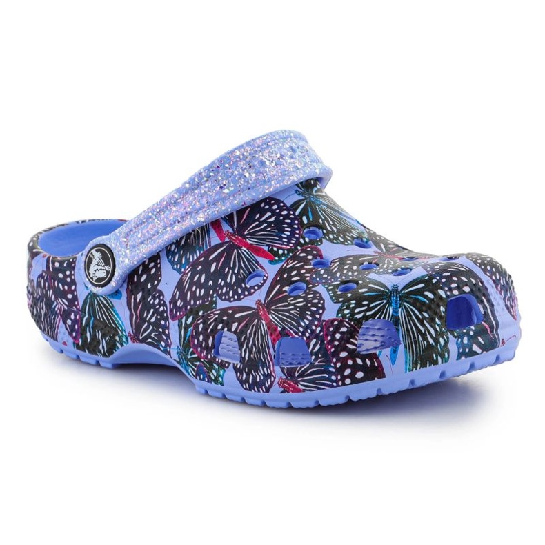 Chanclas Crocs Classic Butterfly Clog 208297-5Q7 azul 1 Chanclas Crocs Classic Butterfly Clog 208297-5Q7 azul 1