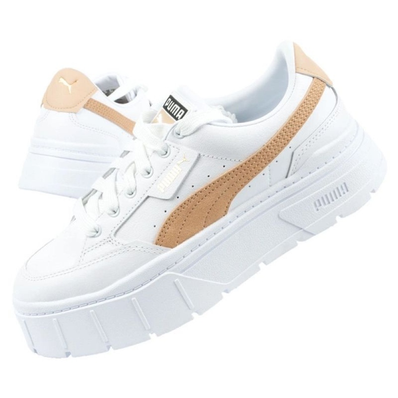 Puma Mayze Stack W 384363 03 zapatos deportivos blanco 1