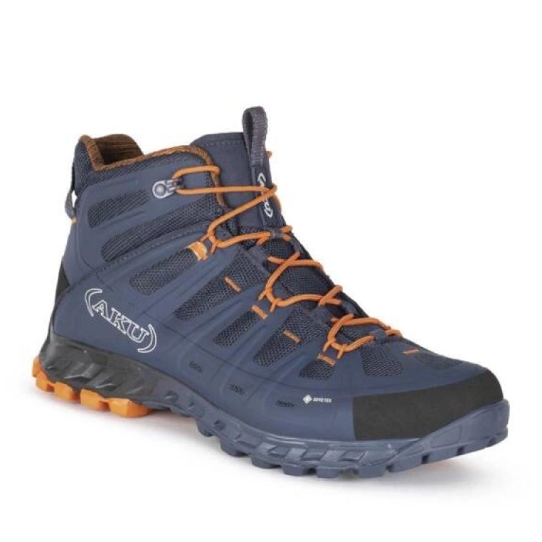 Zapatillas trekking Aku Selvatica Mid Gtx M 672063 azul 1