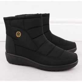 Botas de nieve Unisoft para mujer, negras negro 2