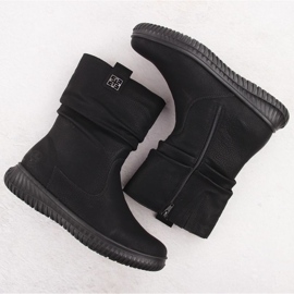 Rieker 74283-00 botines aislantes con cremallera, negro 3