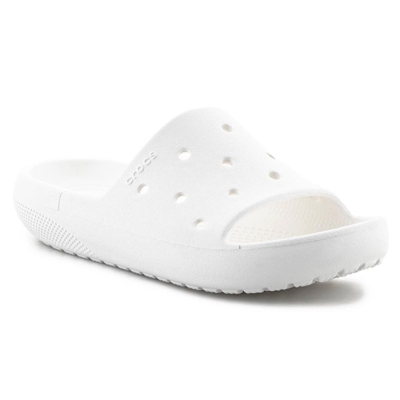 Chanclas Crocs Classic Slide v2 U 209401-100 blanco 1