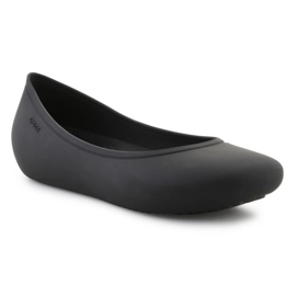 Zapatos planos Crocs Brooklyn 209384-001 negro 2