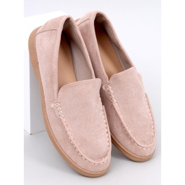 Mocasines de mujer suaves. beige 5