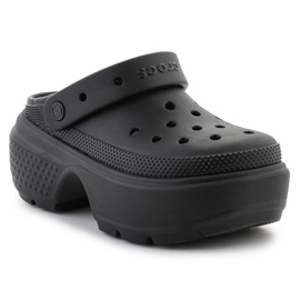 Chanclas Crocs Stomp Clog 209347-001 negro 2 Chanclas Crocs Stomp Clog 209347-001 negro 2