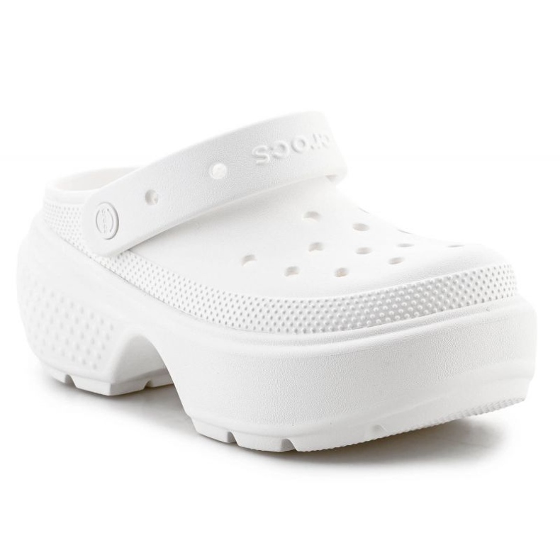 Chanclas Crocs Stomp Clog 209347-0WV blanco 2