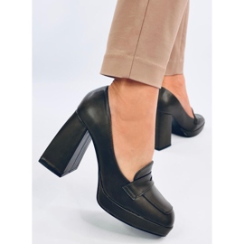 Zapatos de tacón para mujer, verdes. 5