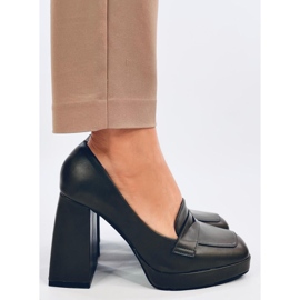Zapatos de tacón para mujer, verdes. 3