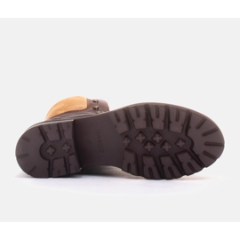 Marco Shoes Botas de Mujer Aisladas con Lana marrón 4