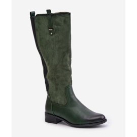 Step in style Botas Modelo Ivasira ASA198-22 Verde - Paso con estilo 2
