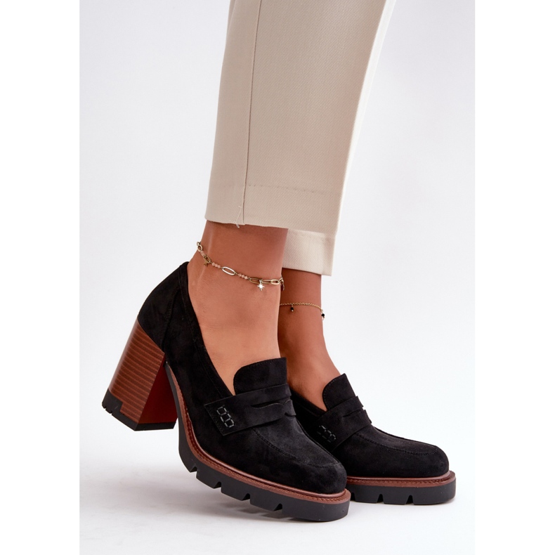 Zapatos de tacón mujer Vinceza 58105 negro 1