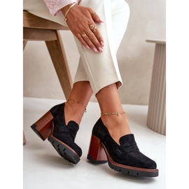 Zapatos de tacón mujer Vinceza 58105 negro 2