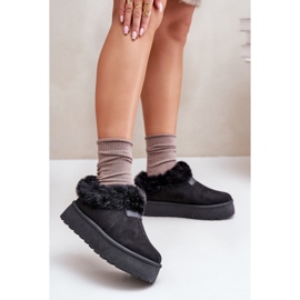 Botas de nieve bajas con aislamiento VL245P, negro 1