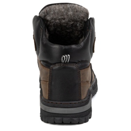 KENT Zapatos de invierno para hombre 514 marrón 8