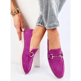 Seastar Mocasines de mujer con decoración rosa. rosado 5
