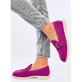 Seastar Mocasines de mujer con decoración rosa. rosado 4