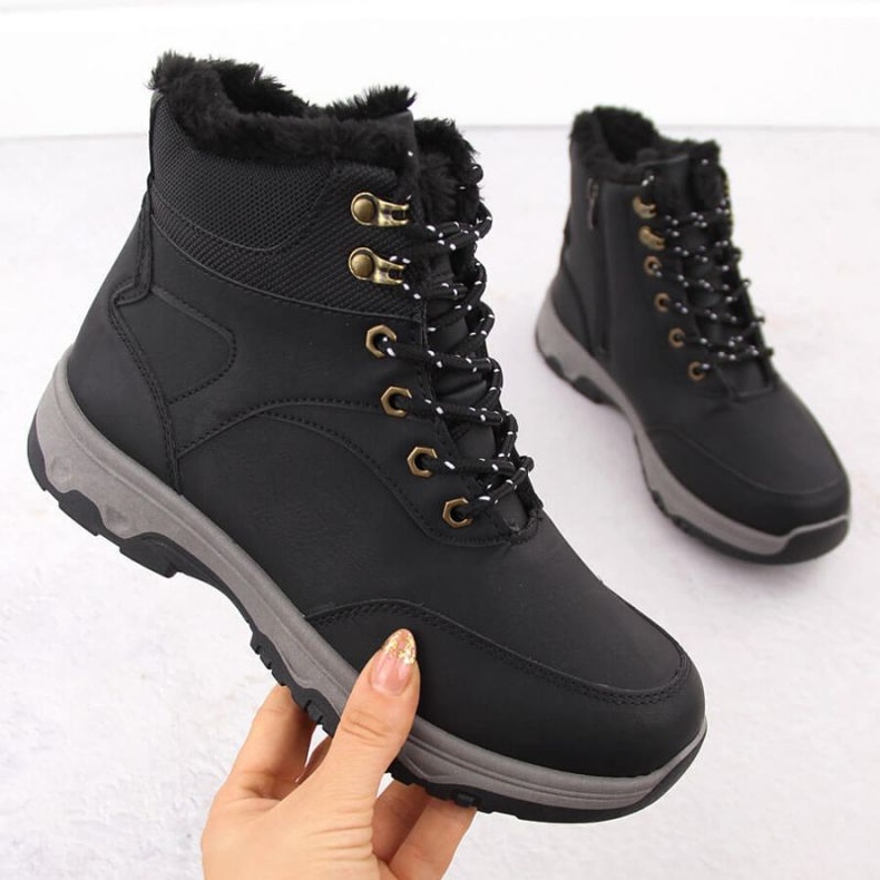 Botas de trekking aislantes Vanhorn, negro 1